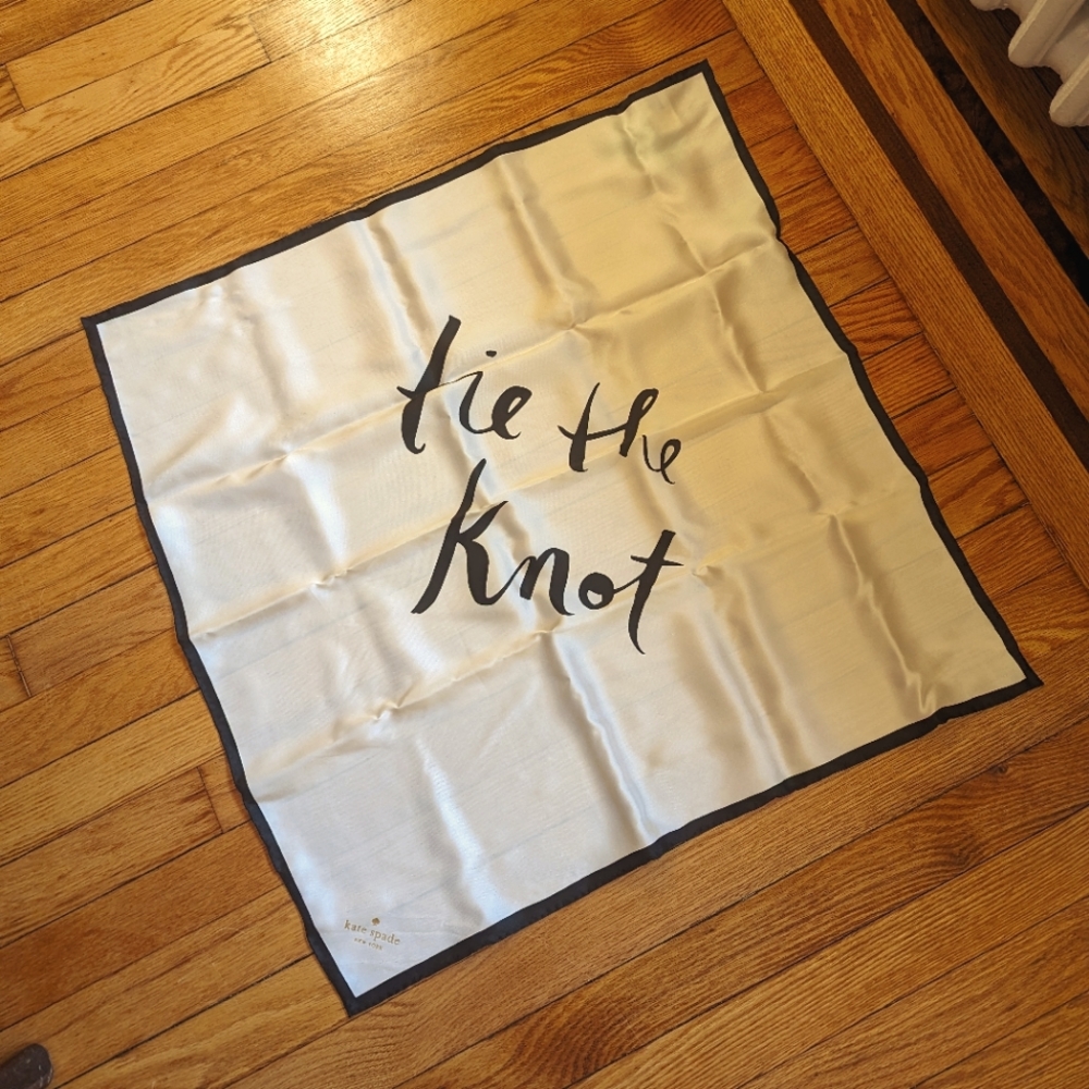Kate Spade Engagement Wedding Silk Square